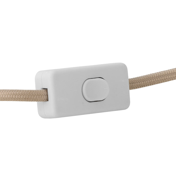 Emmie Table lamp in White Polyester