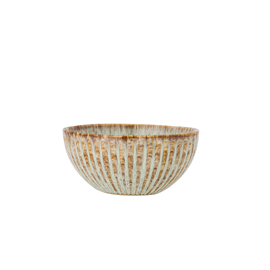 Fleur Bowl in Nature Stoneware