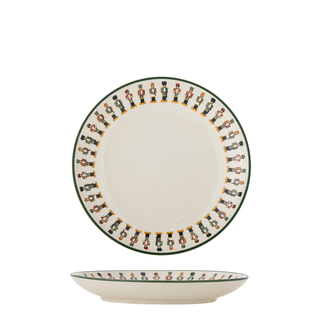 Jolly Nutcracker Plate Small