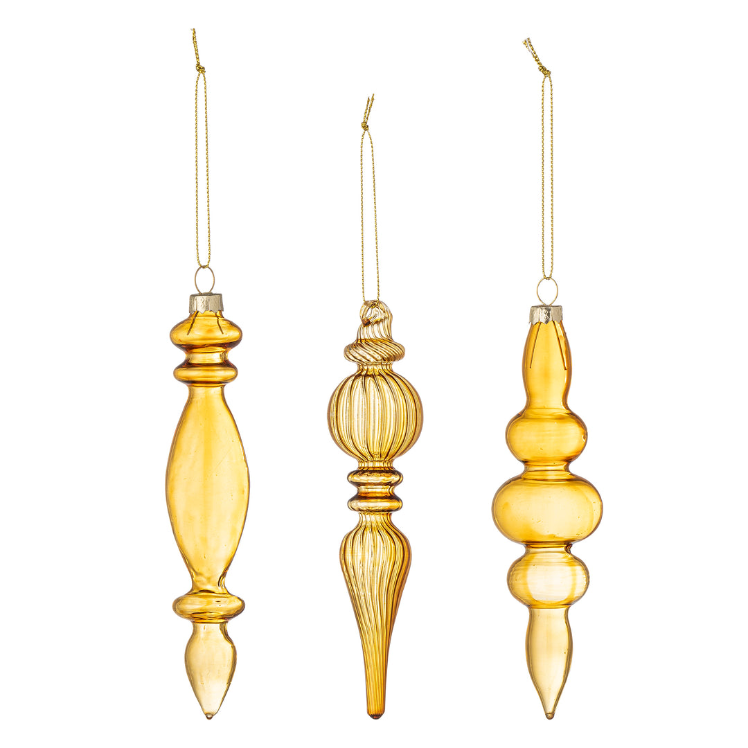Auralia Glass Tree Decorations