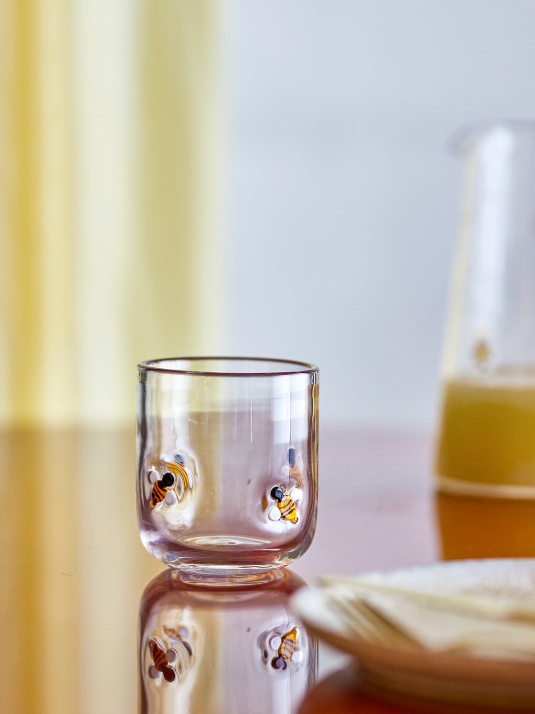 Set of 2 Buzz Clear Glasses
