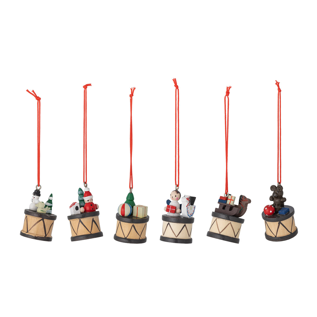 Set of 6 Bertie Tree Decoration