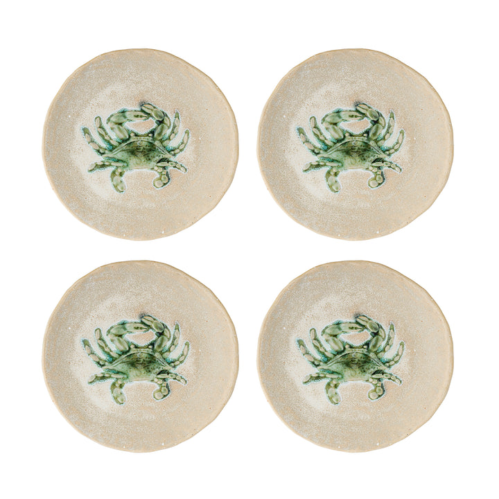 Set of 4 Hadden Plate Crab
