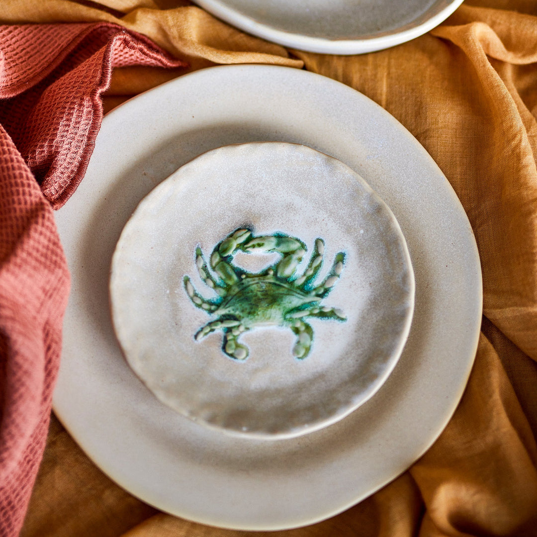 Set of 4 Hadden Plate Crab