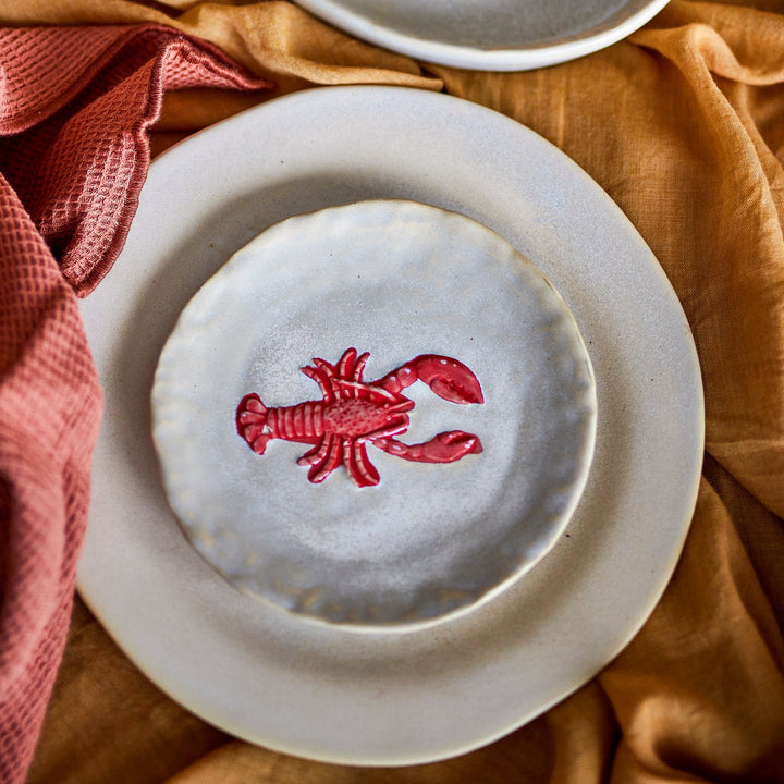 Set of 4 Hadden Plate Lobster