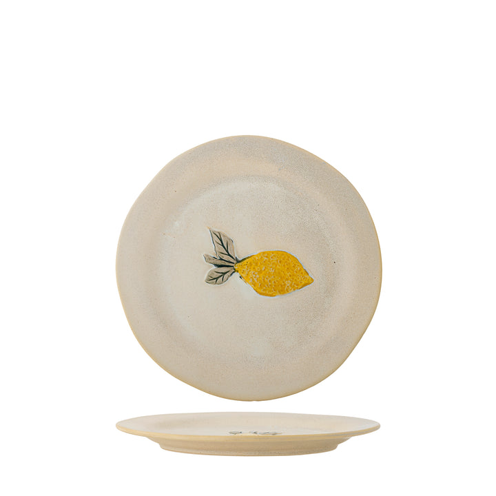 Set of 4 Hadden Plate Lemon