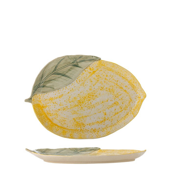 Large Hadden Serving Plate Lemon