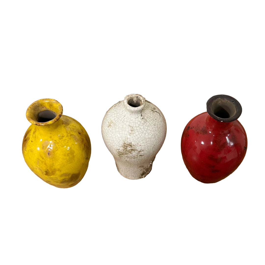 3 X Bud Vase New