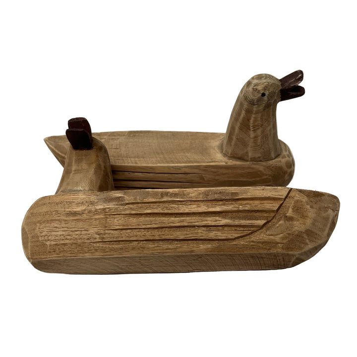 Large Pair Of Wooden Ducks