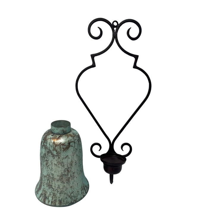 Metal Wall Hanging Candleholder