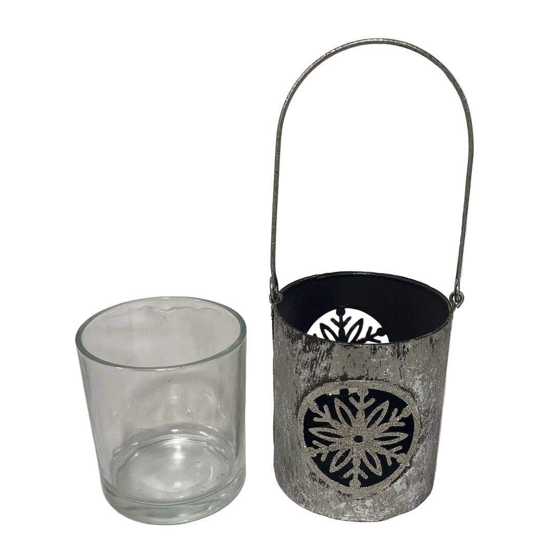 Set of 6 Snowflake Lanterns