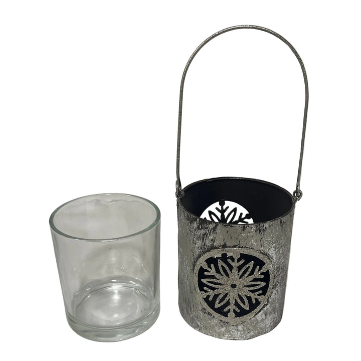 Set of 6 Snowflake Lanterns