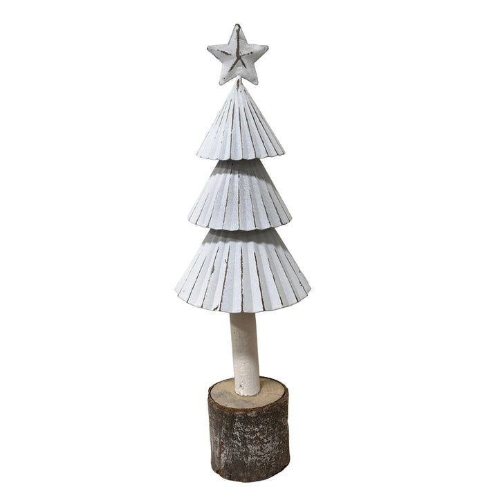 Large Metal & Wood Tree