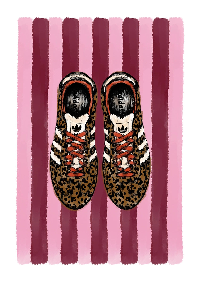 Leopard Print Samba Print by Mash Design