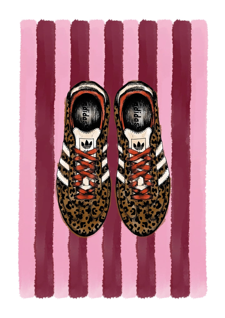 Leopard Print Samba Print by Mash Design