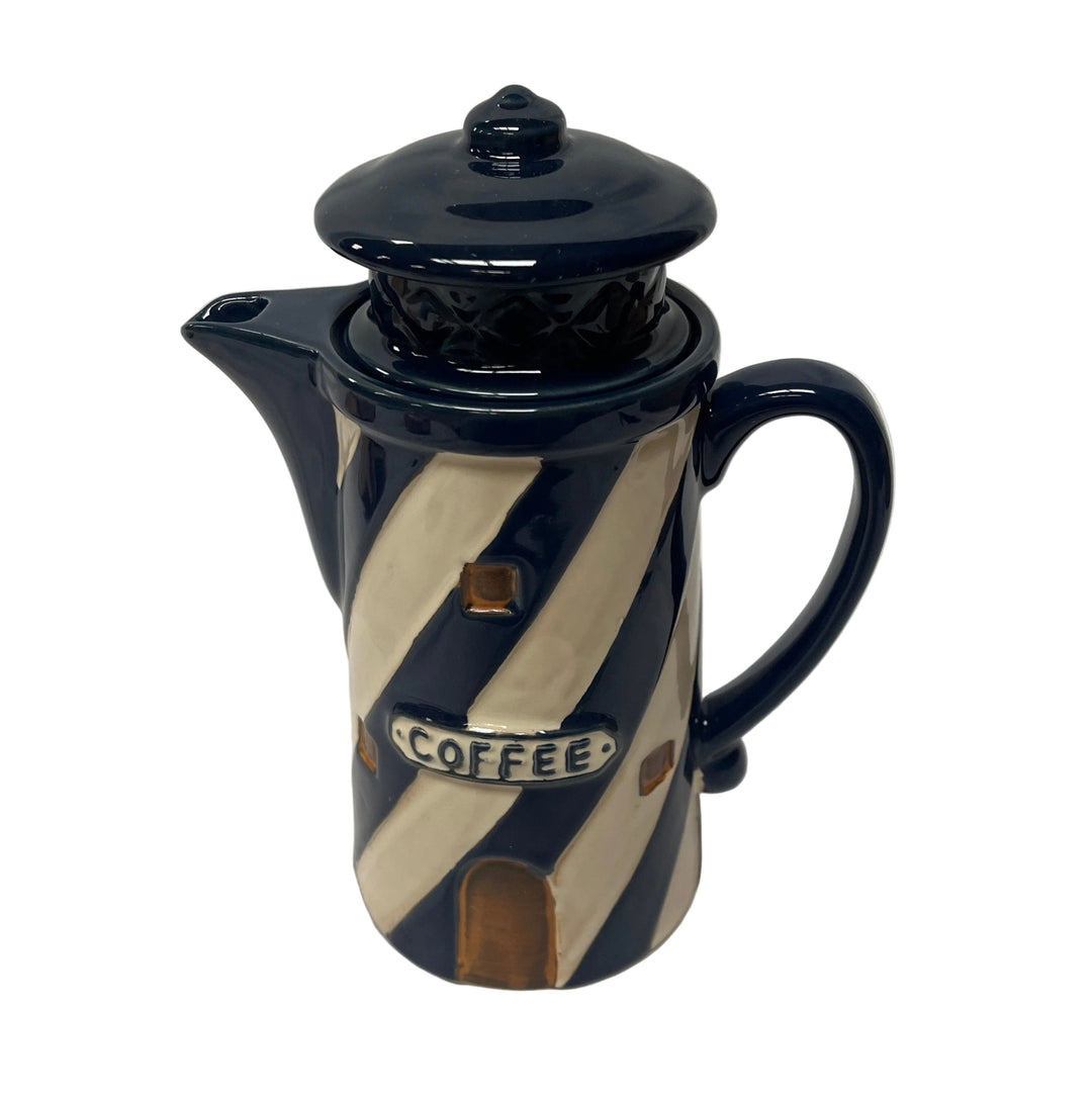 Moby Dick Light House Coffee Pot