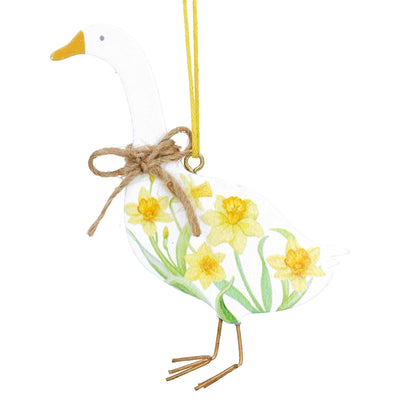 Set Of 2 Geese Easter Decorations