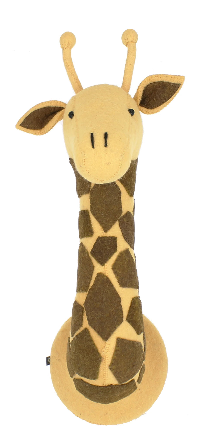 Felt Giraffe Head Large