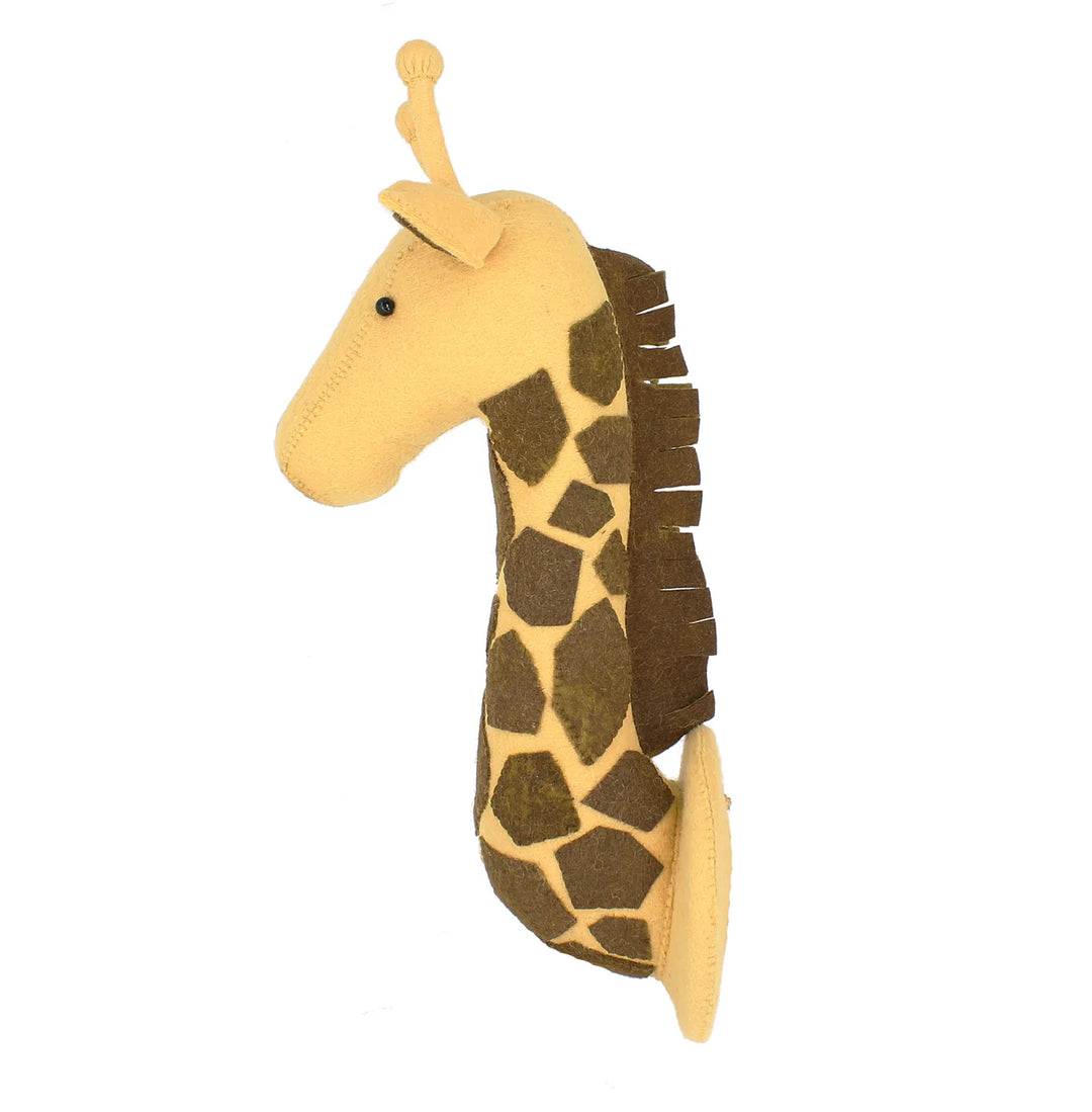 Felt Giraffe Head Large