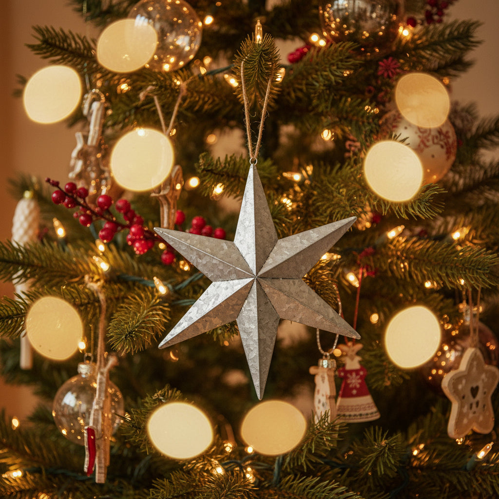 Large Angled Star Hanger