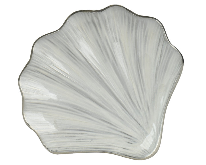 Silver Coastal Shell Plate