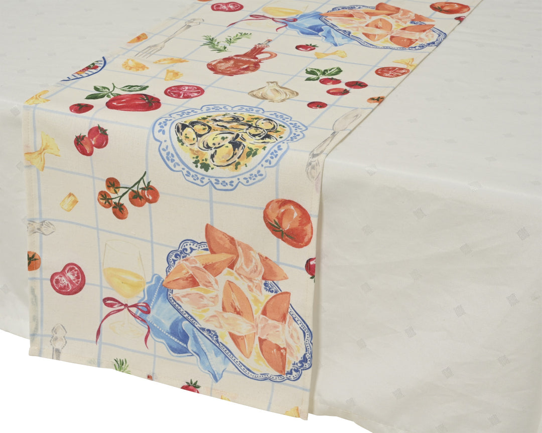 Set of 2 Rectangular Amalfi Table Runners