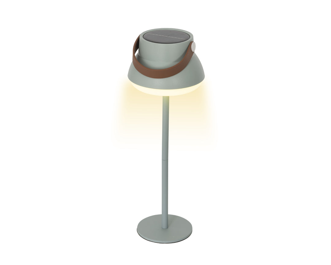 Solar Table Light in Grey