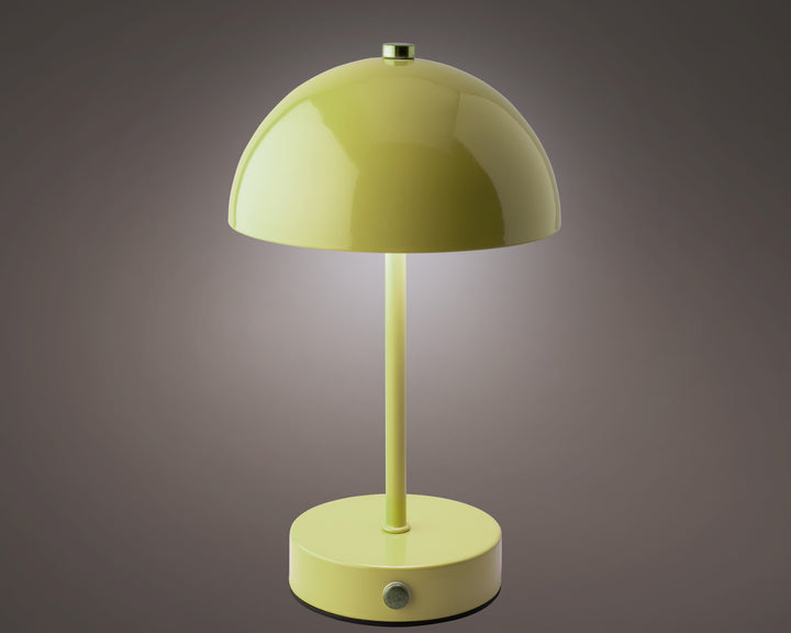 LED Rechargeable Indoor Table Lamp in Green
