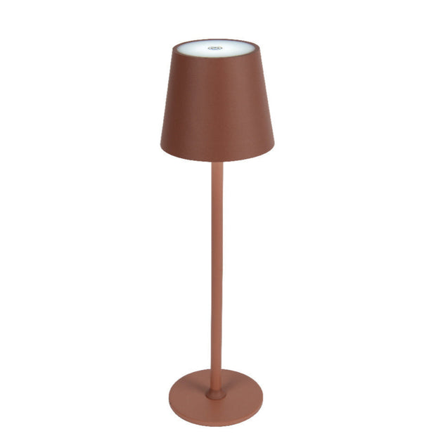 LED Rechargeable Outdoor Table Lamp -Terracotta PRE ORDER