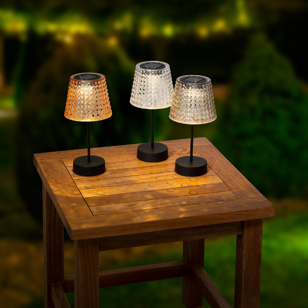 Bubble LED Solar Table Lamp – Ella James