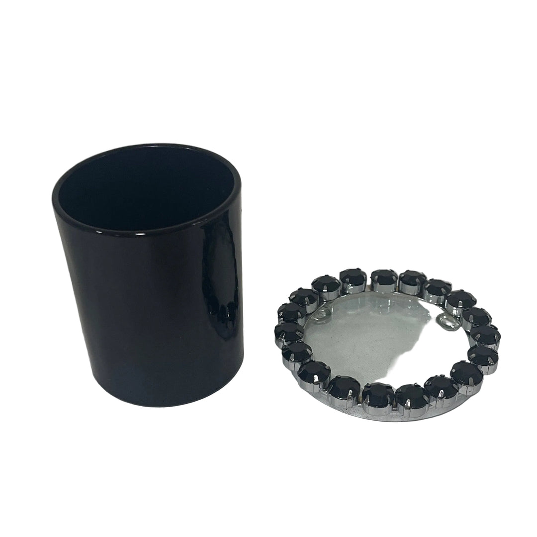 Black Coaster Tea Light Holder