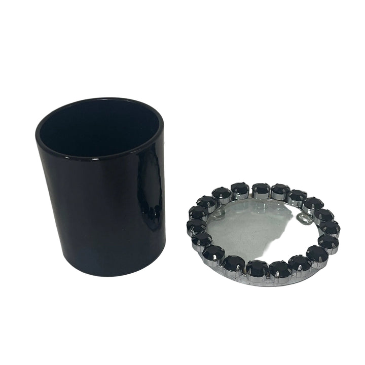 Black Coaster Tea Light Holder