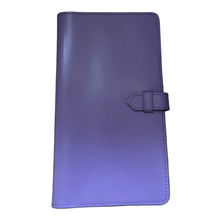 Lilac Leather Travel Wallet
