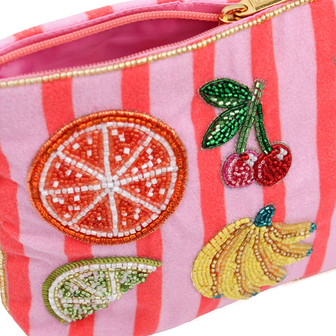 Multi Fruit Stripe Pouch