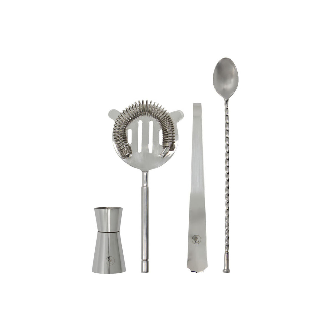 Four Piece Stainless Steel Cocktail Set