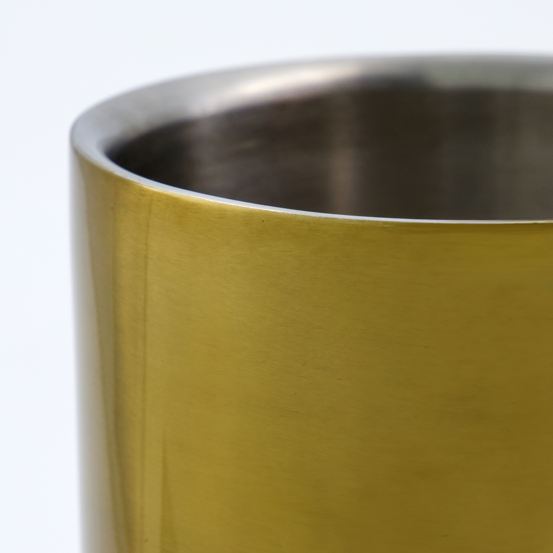 Antique Brass Wine Cooler