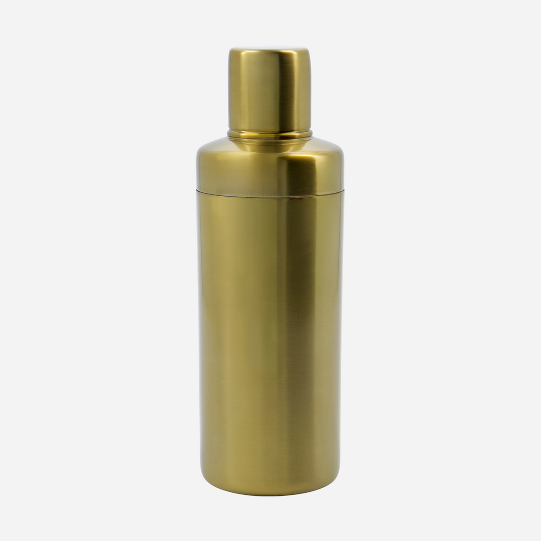 Antique Brass Cocktail Shaker Gold