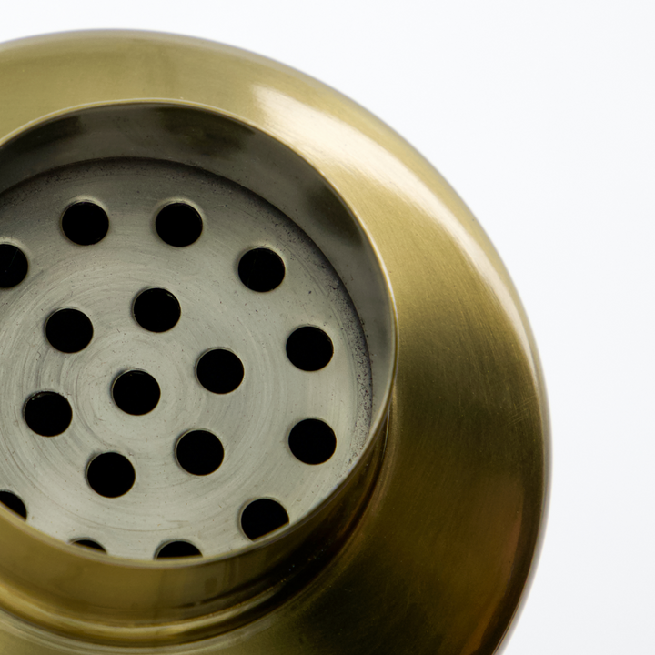 Antique Brass Cocktail Shaker Gold