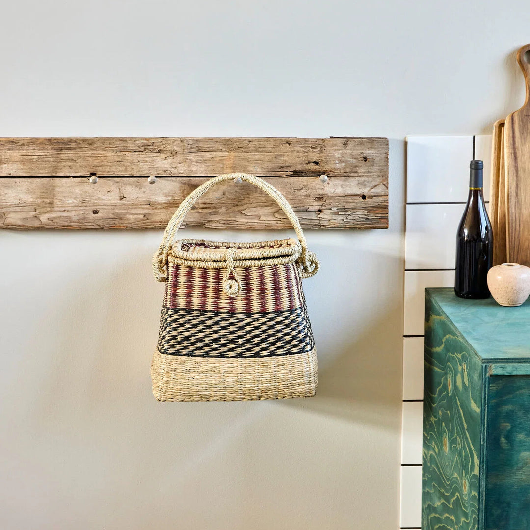 Handwoven Seagrass Basket