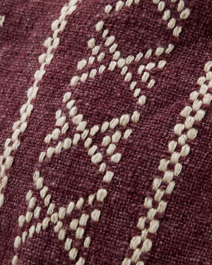 Cotton Throw in Bitter Chocolate
