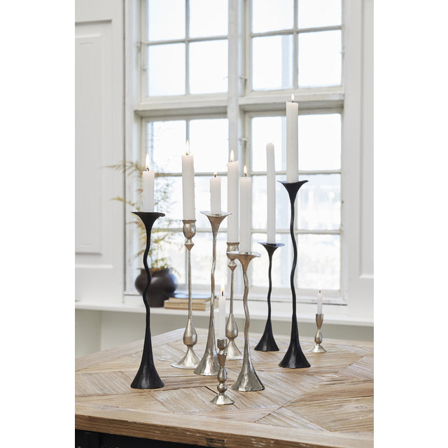 Ingrid Candlestick Silver Medium