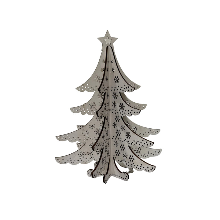 Small Standing Snowflake Tree