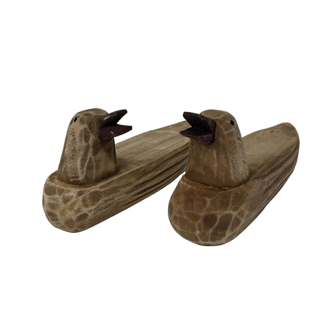 Small Pair of Wooden Ducks