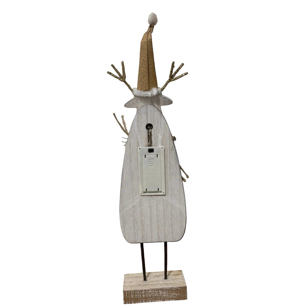 Large Standing Reindeer LED Nose