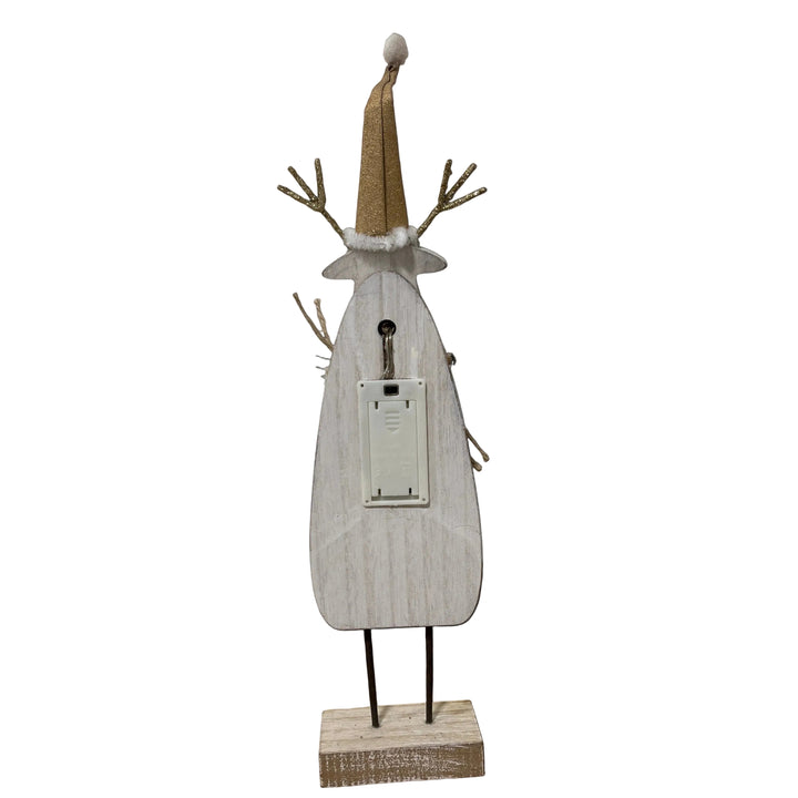 Large Standing Reindeer LED Nose