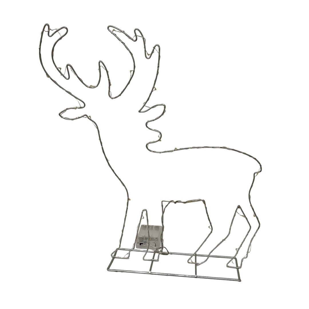 Large Reindeer Outline LED