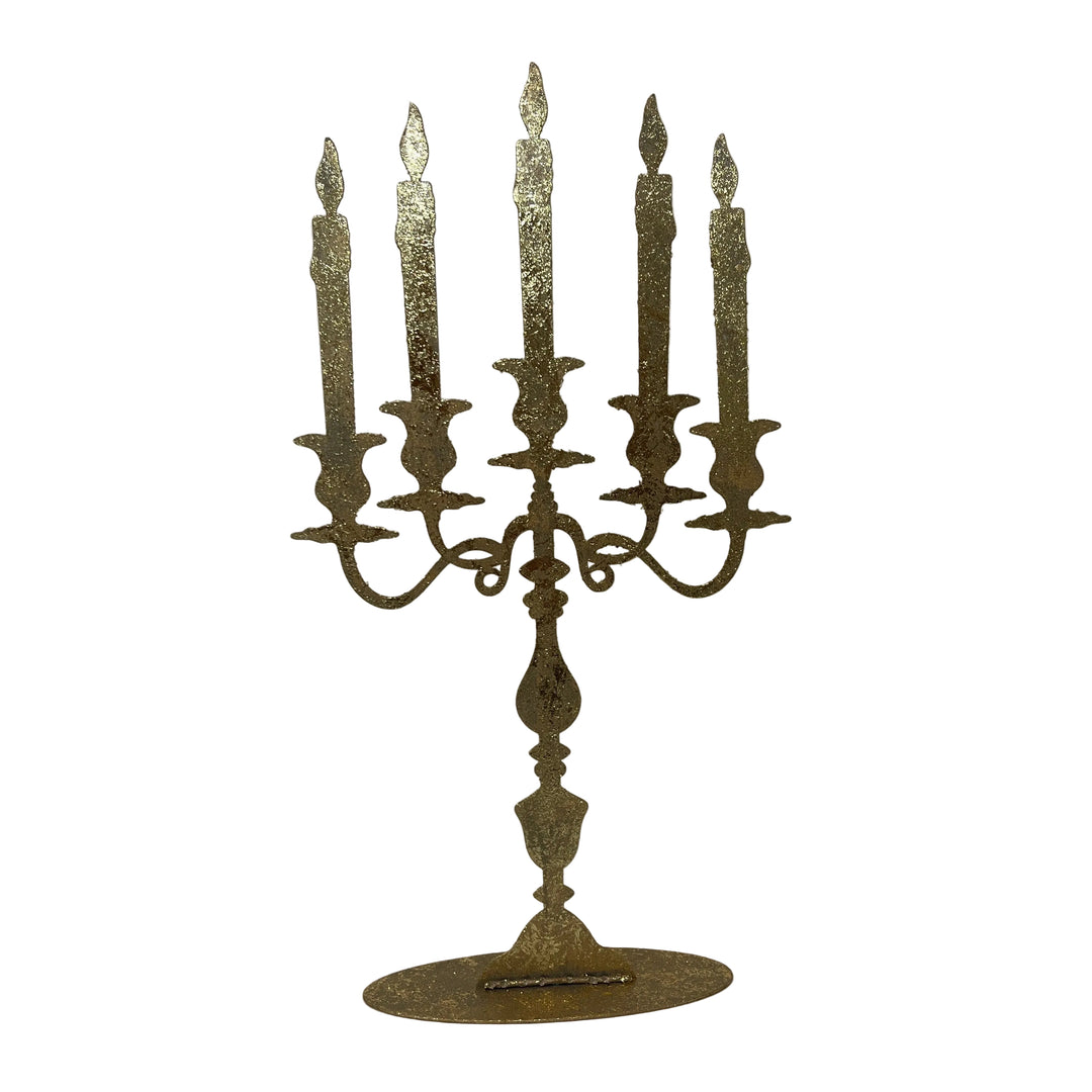 Large Candelabra Gold