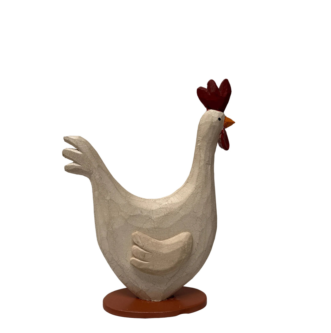 Large Wooden Cockerel