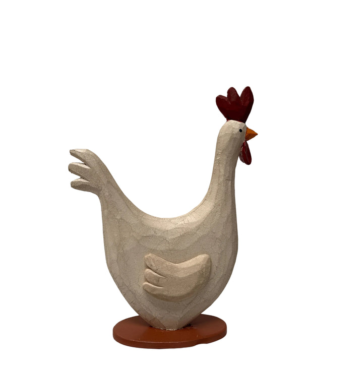 Large Wooden Cockerel
