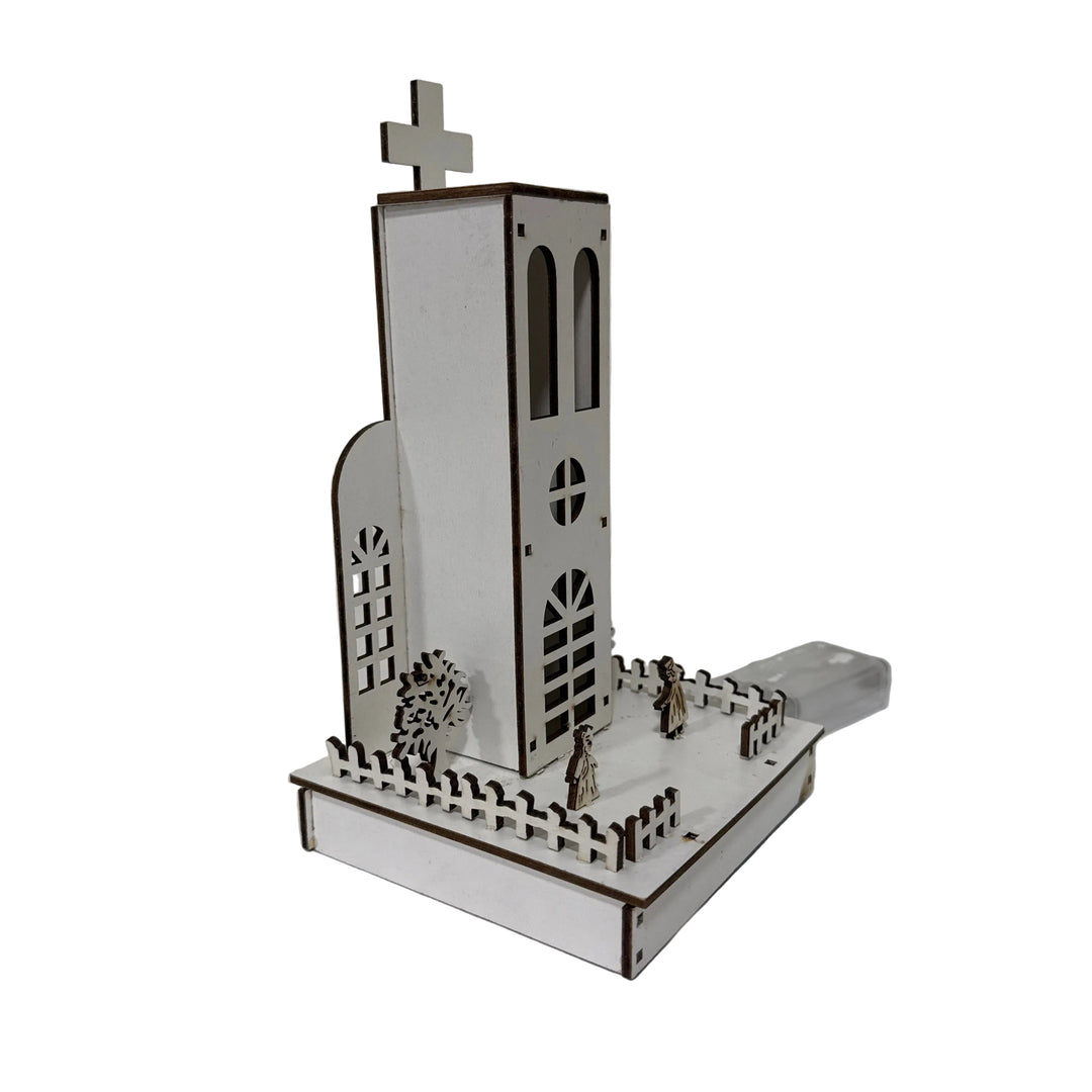 Wooden LED Church